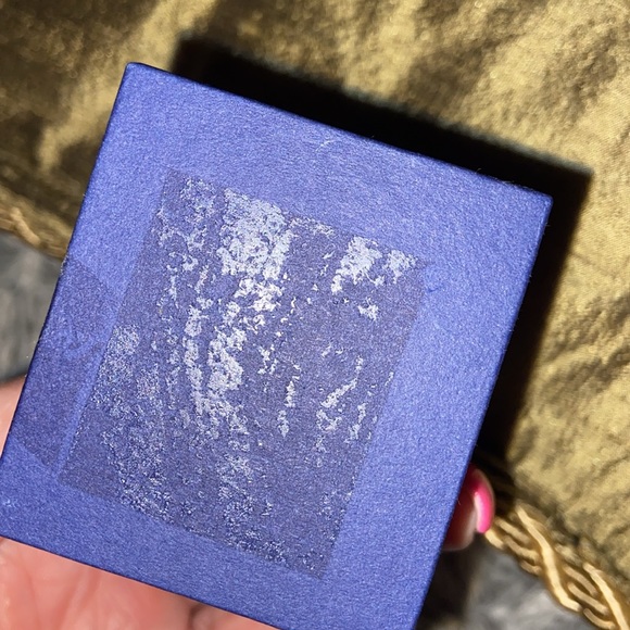 Swarovski silver toned black gem ring size 7 - Picture 7 of 13